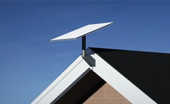 星链标准套件天线壁挂支架。(图片来源：SpaceX）