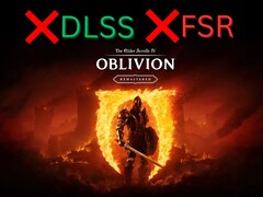上古卷轴 4：湮没》重制版补丁导致 DLSS/FSR 丢失（图片截图：Bethesda Softworks 经编辑）。