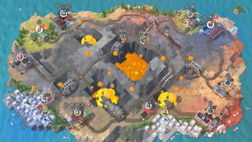 图为:《Train Valley 2》的游戏截图。