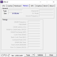 联想ThinkBook 13x G1 - CPUz