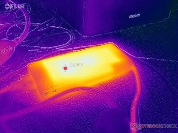 运行高负荷时,交流适配器的温度可达 45 摄氏度以上