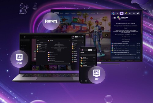 史诗游戏商店在多种设备上发送短信