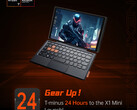 ONEXPLAYER X1 Mini 可用作大型游戏掌上电脑或迷你笔记本电脑。(图片来源：One-Netbook）
