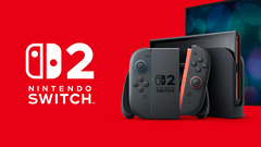 任天堂 Switch 2 游戏机，如图所示，在其徽标右侧