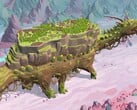 一张展示 The Wandering Village 中城市的图片,该游戏现于 Steam 享受五折优惠。