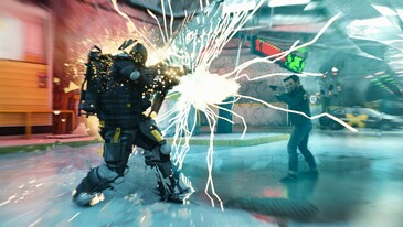 量子破碎》中的战斗（图片来源：Steam）