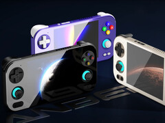 Anbernic RG476H 的三种发布颜色。(图片来源：Anbernic）