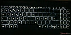 2段式键盘照明