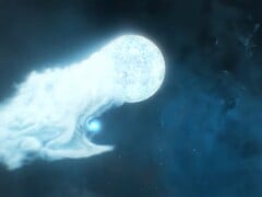 黑洞吞噬恒星的概念图（图片来源：美国国家航空航天局（NASA）通过 YouTube 发布的视频；编辑截图