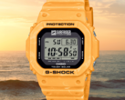 新款卡西欧 G-Shock x 日本冲浪者基金会手表（如图）即将在更多欧洲国家发售。(图片来源：卡西欧，已编辑）