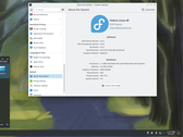 运行 Fedora Linux 的桌面环境，如图所示。