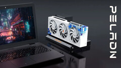 Peladn Link S-2 采用了与 Link S-1 相似的设计,但没有使用 Thunderbolt,而是使用了 OCuLink 端口(图片来源:Peladn - 已编辑)