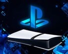 展示 PlayStation 标志的 PS5 Pro 主机横幅