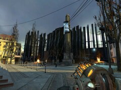半条命 2》（如图）于 2004 年发布。(图片来源：Steam）