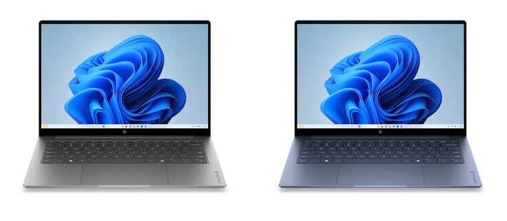 HP 最新搭载 Core 7 350 的笔记本电脑提供烟熏银和星光蓝两种配色。