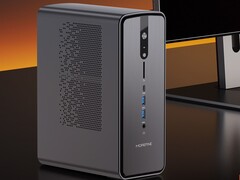 H1 是一款高端迷你 PC,配备 AMD CPU 和 128GB 内存(图片来源:Morefine)