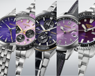 图中从左至右依次为:精工Presage HCB006J1、Prospex HBJ005、Astron HAB011J1、Alpinist HBC006J1以及5 Sports HDB003。