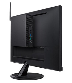 迷你 PC 可安装在显示器上（图片来源：华硕）