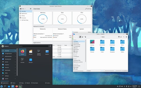 Fedora 是最新的 Linux 发行版之一（来源：Fedora）