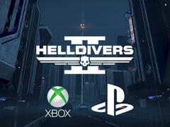 Helldivers 2 Bring the Boom》预告片中的 &quot;光环 &quot;参考资料（图片来源：索尼 PlayStation YouTube，Xbox Wire 有删减）