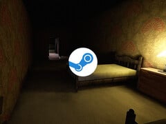 Steam 上推出了新的恐怖、冒险和角色扮演类免费游戏。图为《轮椅人》的一张经过处理的截图。