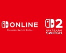 任天堂 Switch Online 和 Switch 2 徽标（图片来源：任天堂美国公司）