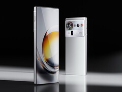 努比亚 Z80 Ultra 的四种首发颜色之一。(图片来源：努比亚）