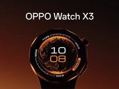 Oppo Watch X3 保持了前代产品的奢华设计。