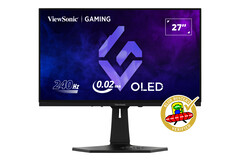 ViewSonic XG272-2K-OLED 结合了 1440p 或 2.5K 分辨率和 240 Hz 刷新率。(图片来源：ViewSonic）