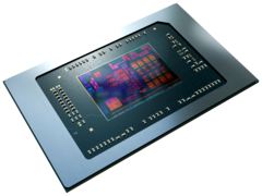 AMD Ryzen 7040 Phoenix-HS APU整合了Xilinx FPGA Ryzen AI加速器。(图片来源：AMD)