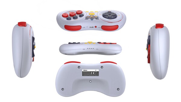 8BitDo M30 蓝牙游戏手柄地球版具有与标准版相同的功能。(图片来源：Superdeluxe Games） 