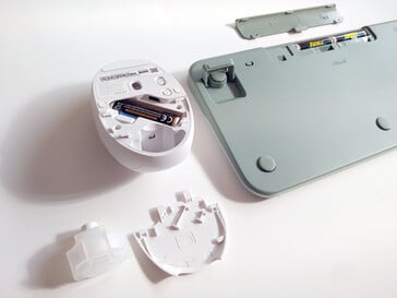 电池仓。(图片来源:Notebookcheck)