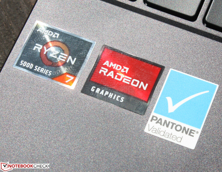 AMD Ryzen 7 5800H - 用于移动设备的45瓦版本。