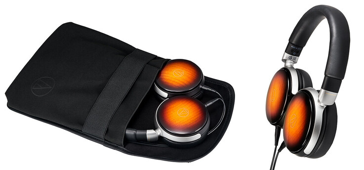 铁三角 ATH-WP900SE 附带一个便携包。