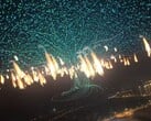 天空树 "图片（图片来源：Meesur 和 Feiyang via 人民日报，中国）