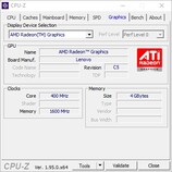 CPU-Z。AMD Radeon显卡