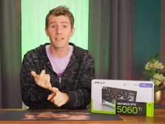 LTT 不会发布独立的 RTX 5060 Ti 评测视频。(图片来源：YouTube 上的 Linus Tech Tips）