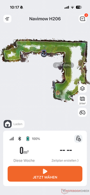 显示地形的地图