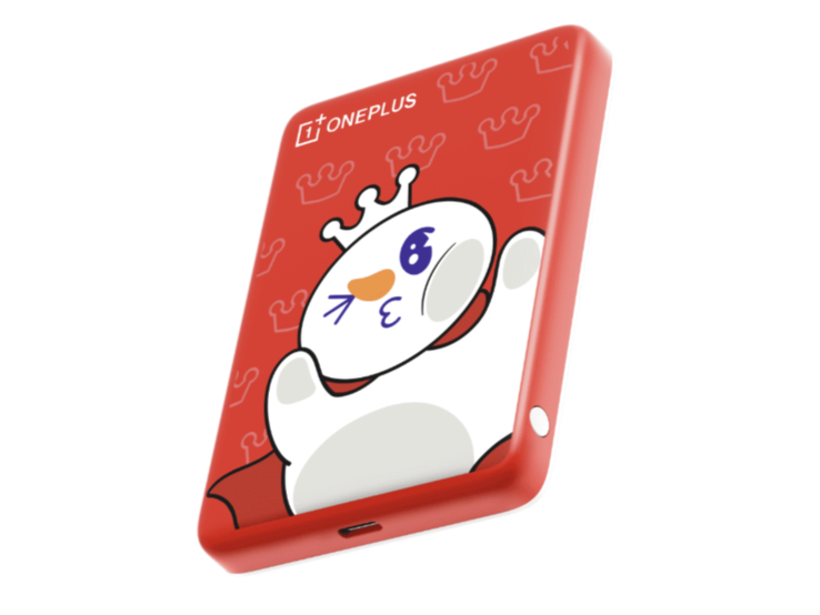 一加磁能卡 Air 雪王版甜美红。(图片来源：Oppo Mall）