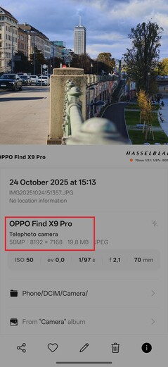 毋庸置疑,图像大小会增大。这里的图像大小为 20MB,而 1200 万像素的图像大小约为 6MB。