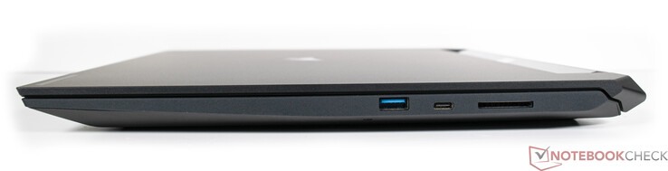 对。USB Type-A, Thunderbolt USB4, SD读卡器（UHS-III）。