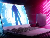 XMG NEO 16 (E23)游戏笔记本电脑配备了立体声扬声器和一个40Gbit/s的雷电4端口。(图片来源：XMG)