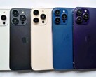 除了常规的银色、灰色和金色外，iPhone 14 Pro和iPhone 14 Pro Max还可能有两种全新的颜色（图片：Yogesh Brar）。