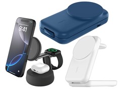 贝尔金 UltraCharge 系列无线充电器支持 Qi2.2 25W 快速无线充电。(图片来源：贝尔金）