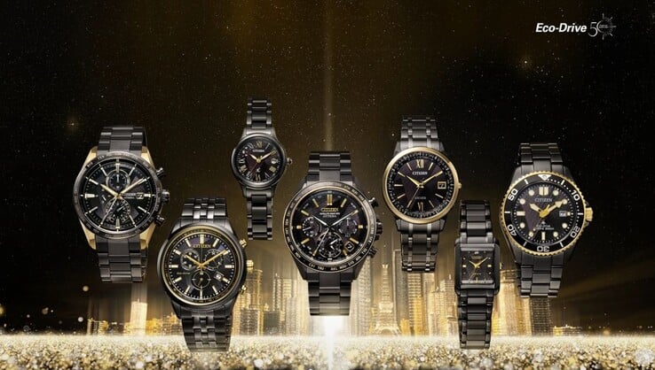 Citizen Light in Black 系列手表