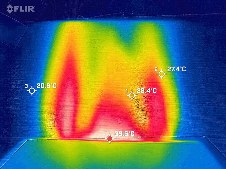 Zenbook 对周围环境的加热程度超过了对自身的加热程度