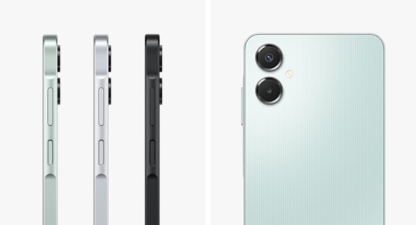 Galaxy A06 5G 有三种颜色可供选择。(图片来源：三星）