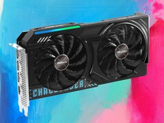 华擎 Intel Arc B570 Challenger OC 的 GPU 时钟为 2600 MHz。(图片来源:华擎,Unsplash,已编辑)