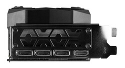 KFA2GeForce RTX 3080 SG12 GB外部端口（来源：KFA2）