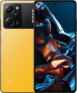 黄色的Poco X5 Pro